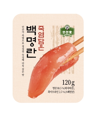 죽염담은 백명란 120g*10팩 [10+1]