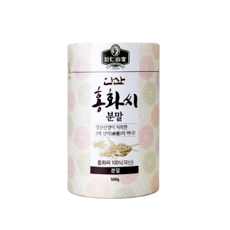 홍화씨 분말 500g